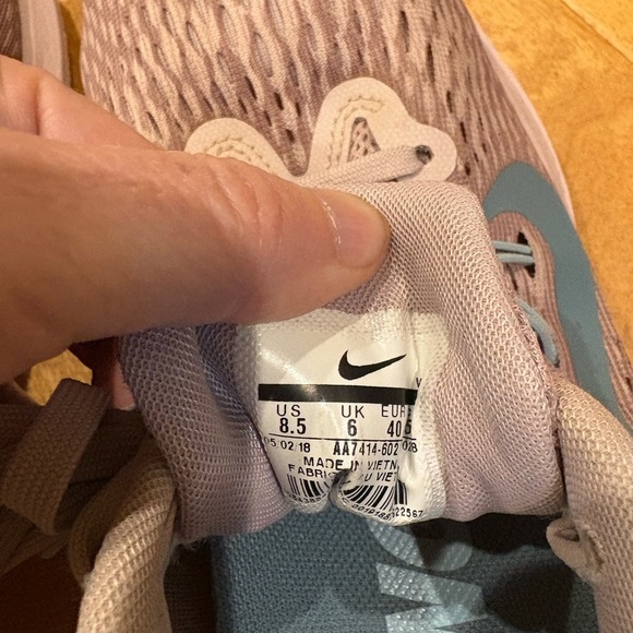 Nike Zoom Winflo 5 women’s running shoes 8.5 mauve pink - Picture 7 of 8